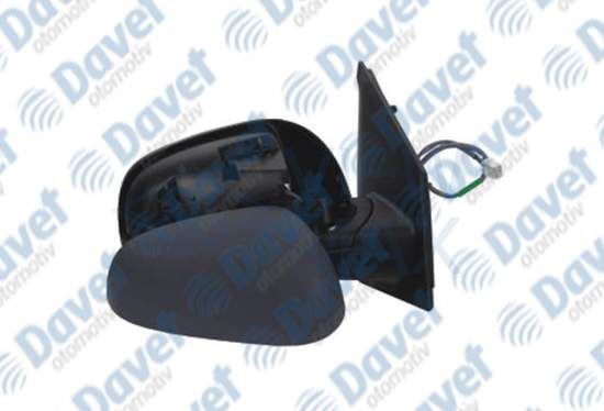 VIEWMAX VM-4012EHPL Dis Dikiz Aynasi Sol Elektrikli Isitmali Astarli Konveks Cam Nissan Note 06-13